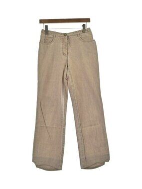 Chanel Denim Pants Beige Jeans